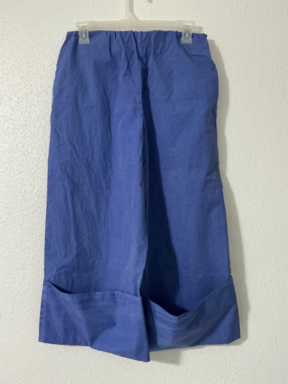 NWT Free people Lula cuff pants In Amparo Blue Size XS
